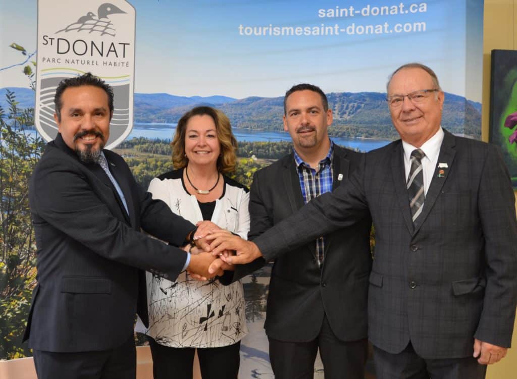 Saint-Donat reçoit un cadeau de 1 Million$