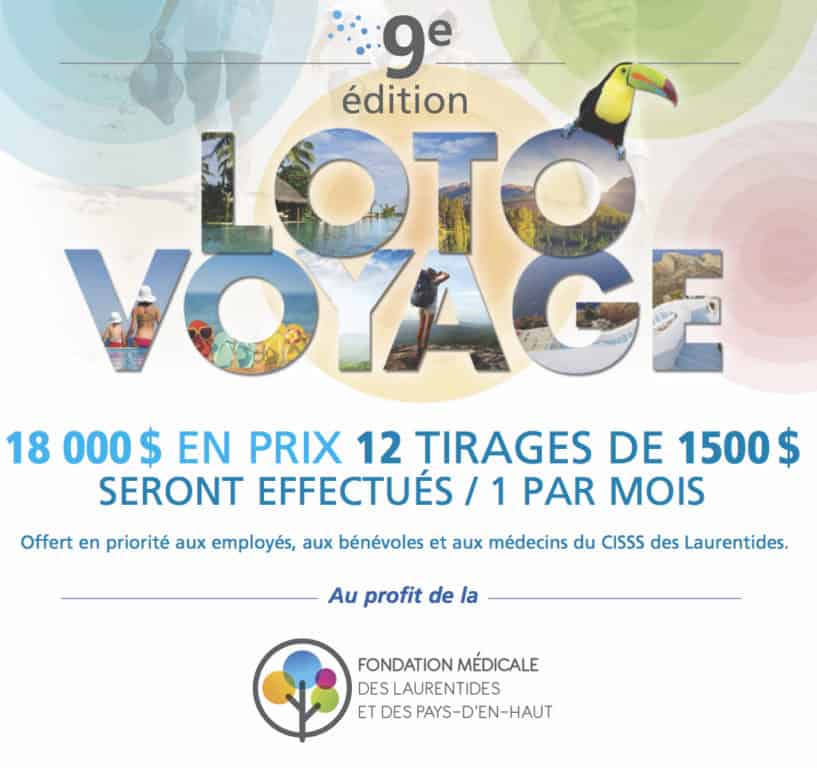Loto-Voyage 2017: Plus que 50 billets à écouler!