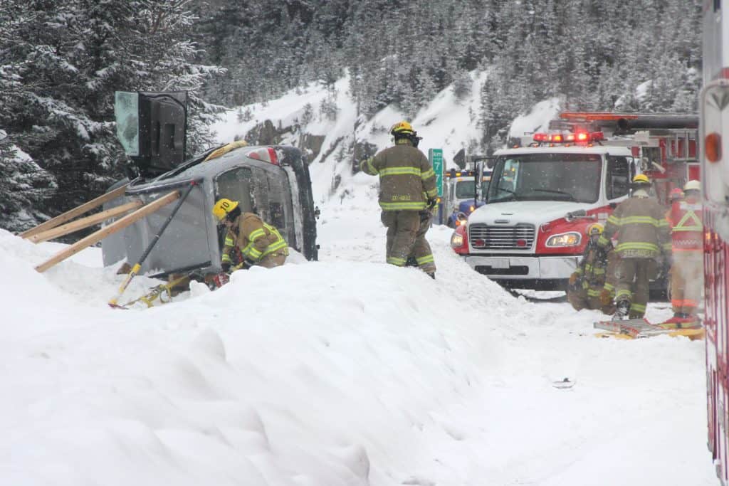 Plusieurs véhicules impliqués dans un accident