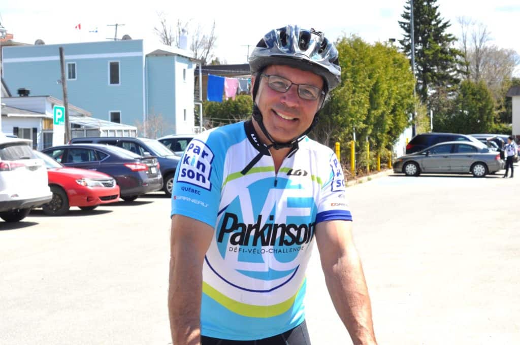 François Guérin parlera de son aventure à vélo