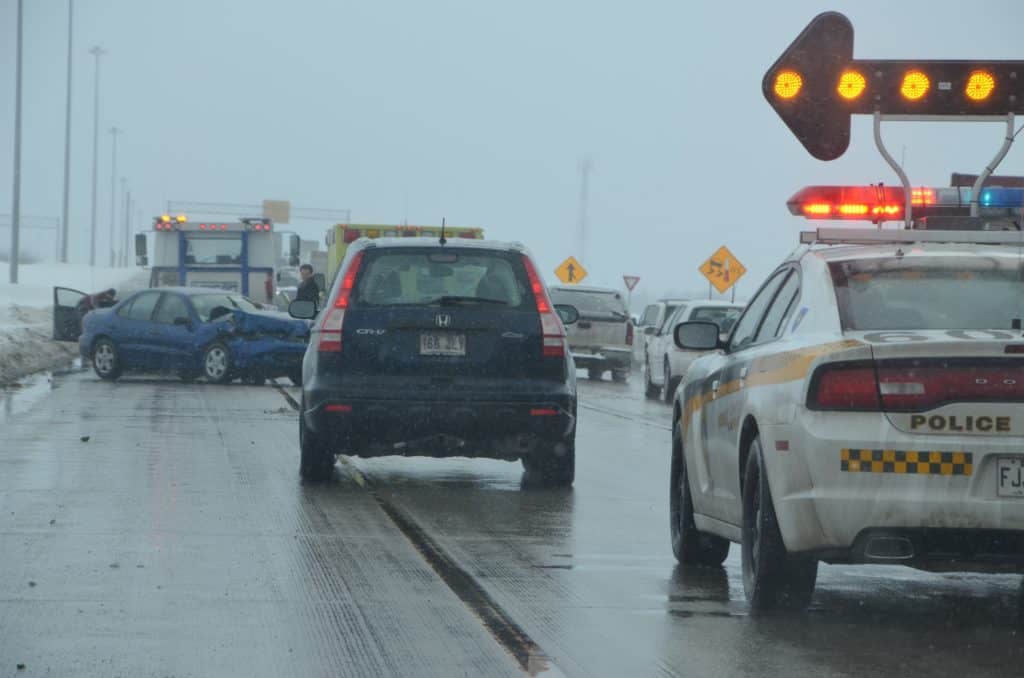 Nombreuses sorties de route dans les Laurentides