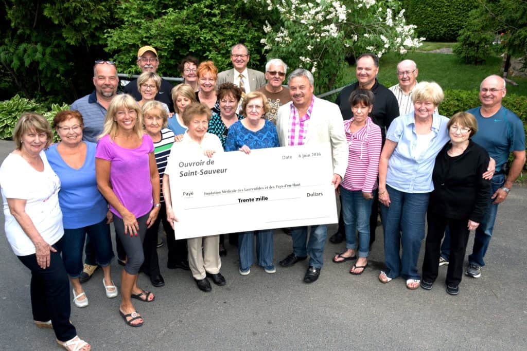 L’Ouvroir de Saint-Sauveur soutient la Fondation médicale!