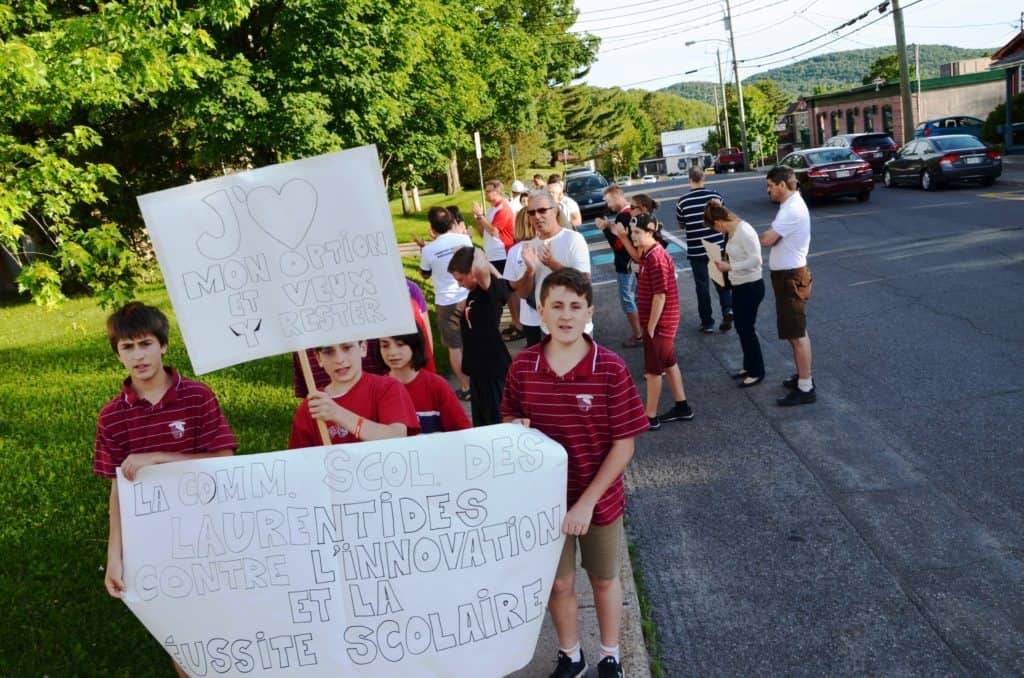 La direction de la Commission scolaire des Laurentides contestée