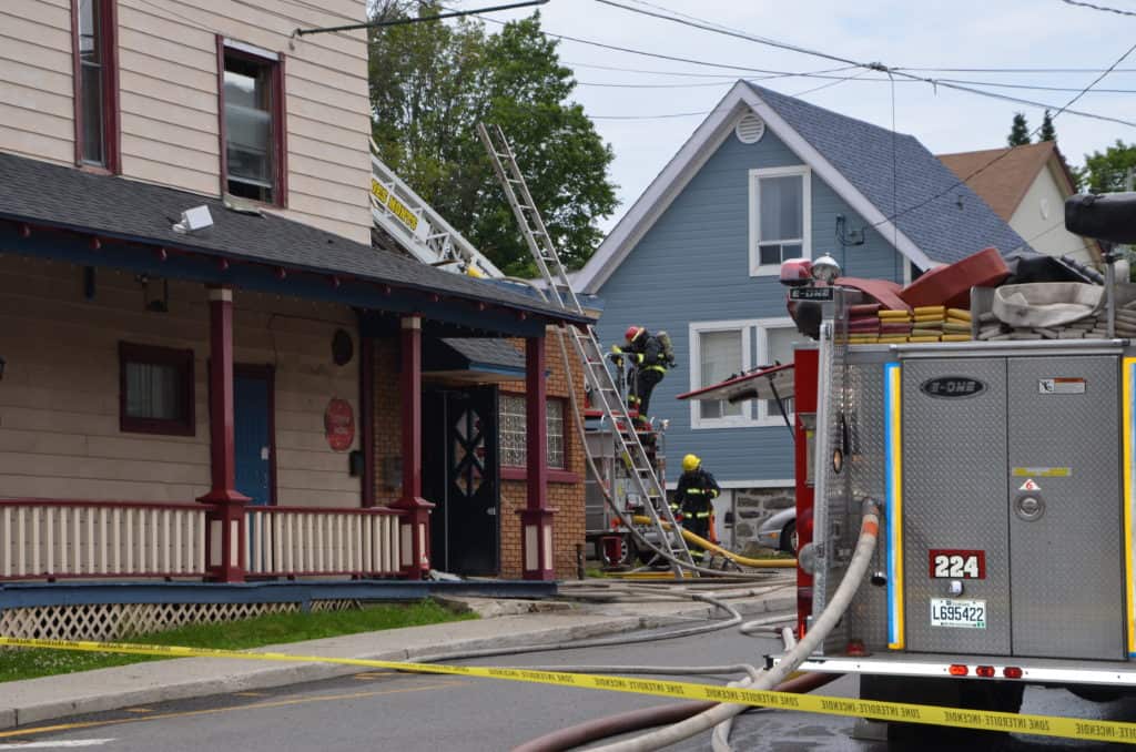 Un incendie vite éteint à Sainte-Agathe