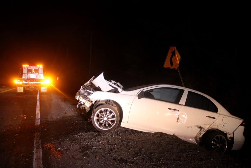 Trois véhicules impliqués dans un accident sur la 329