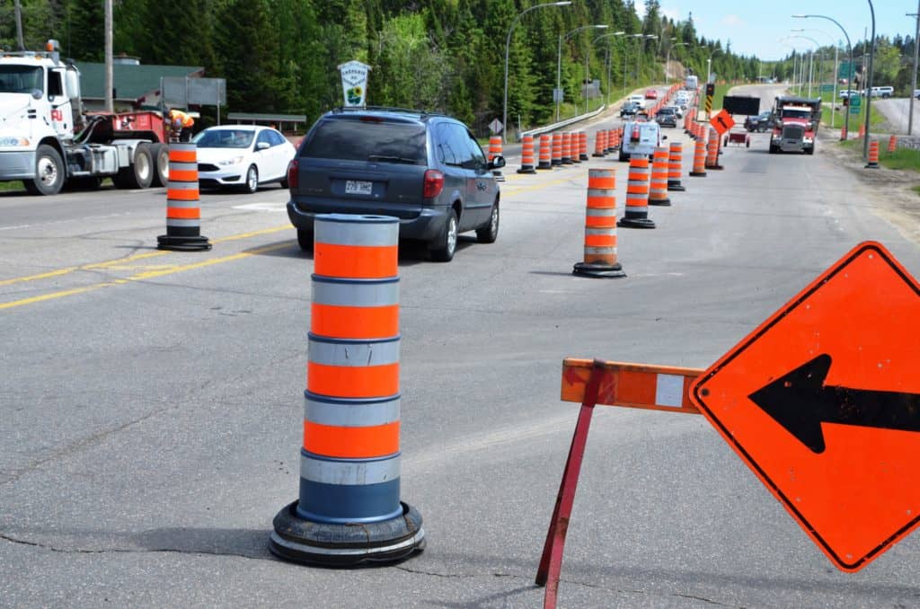 L’accès à l’entrée 76 de la route 117 Sud fermé