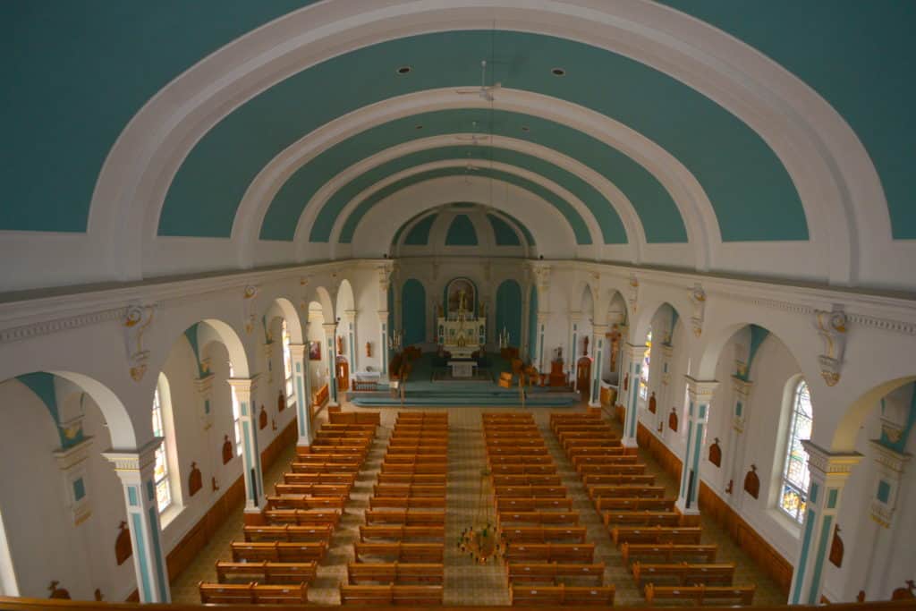 L'église de Sainte-Agathe, l'une des plus belles de la province. Un joyau patrimonial en plein coeur de la ville. - Photo TC Media - Archives