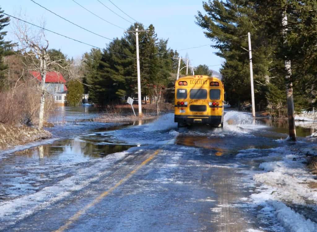 Risques d’inondation: pas avant la fin mars