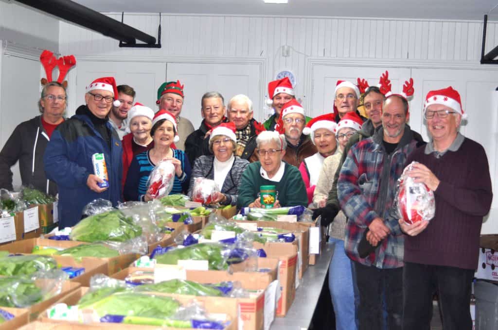 Bouffe Dépannage distribue 210 paniers de Noël