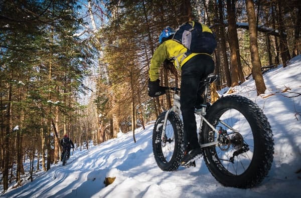 Val-David donne un second souffle au projet pilote de vélo hivernal