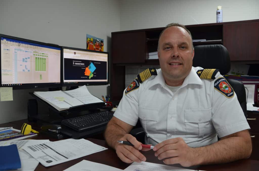 « Le recrutement des pompiers est compliqué » – directeur Sébastien Lajoie