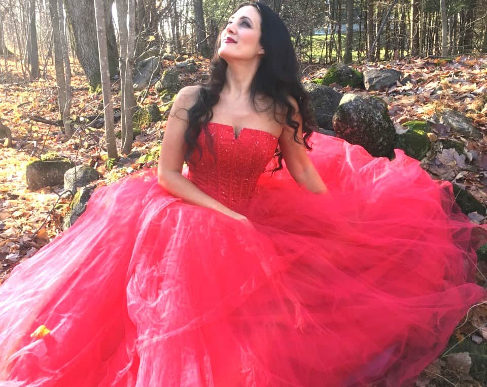 Giorgia Fumanti en spectacle pour Noël