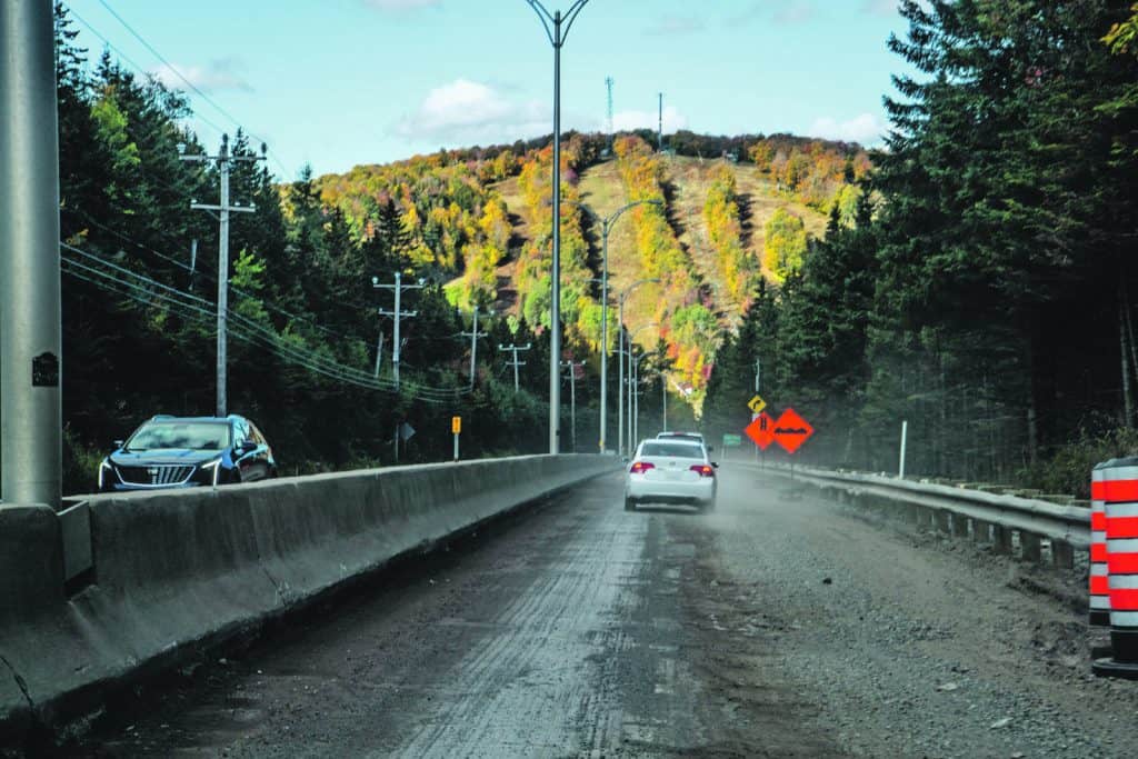 La 117 refaite à Val-Morin