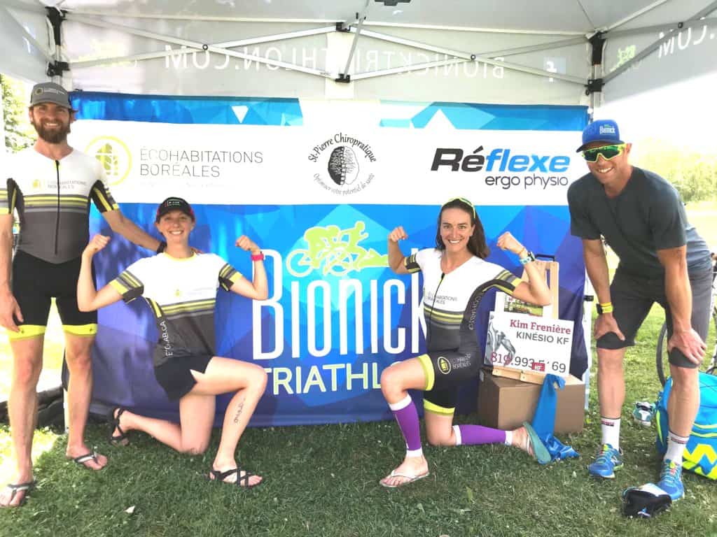 Team Ecohab s’illustre au triathlon TriMemphré!