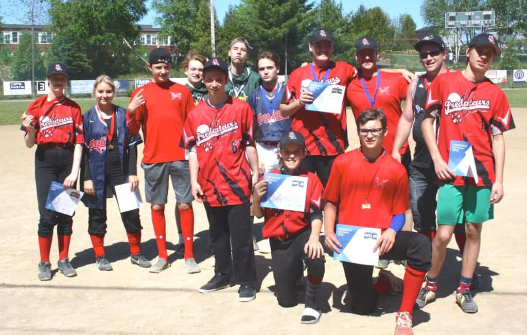 Le baseball mineur couronne ses champions!