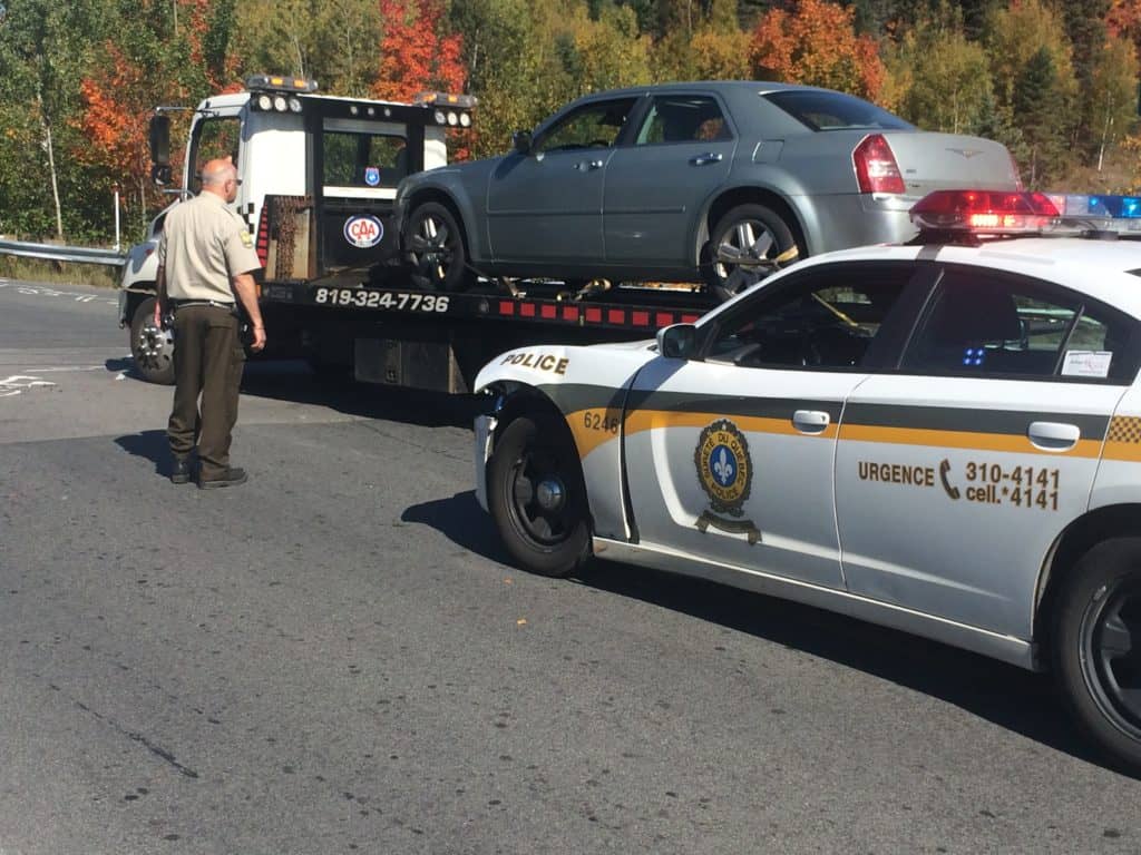 Une chasse à l’homme en cours à Sainte-Agathe-des-Monts!