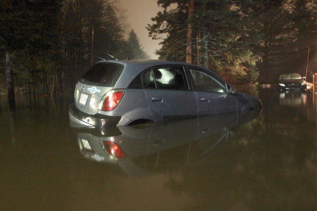 L’eau fait des ravages dans la région