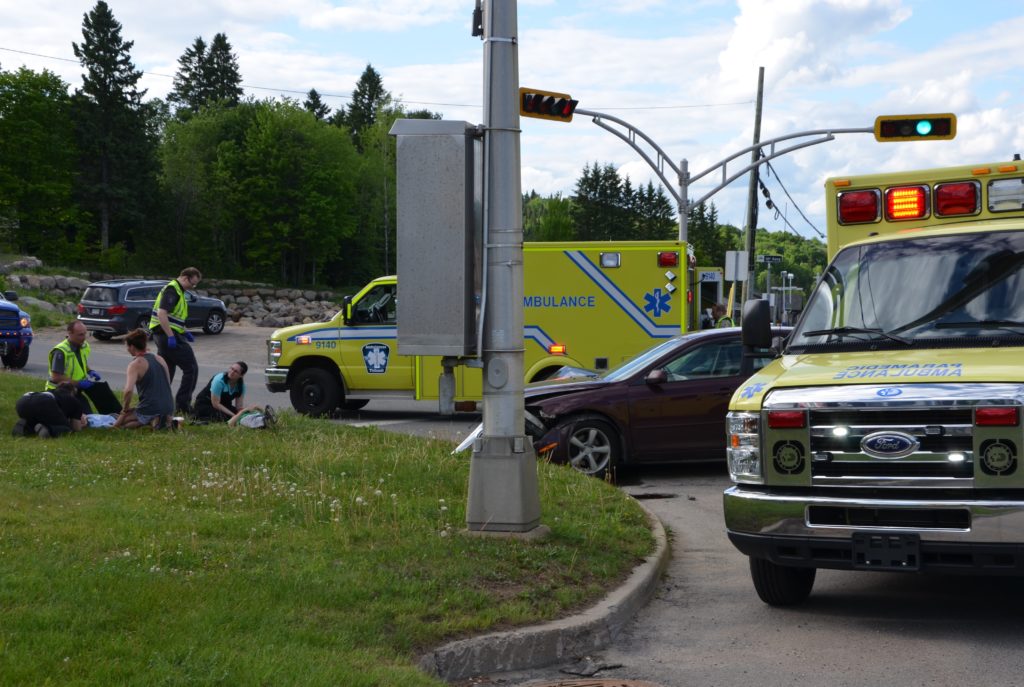 Deux enfants blessés dans une collision