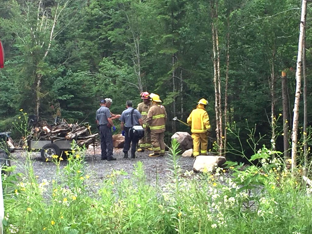 Un homme victime du feu bien malgré lui!