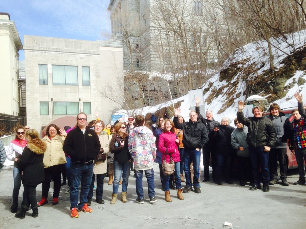 Des jeunes de la région visitent l’Oratoire St-Joseph