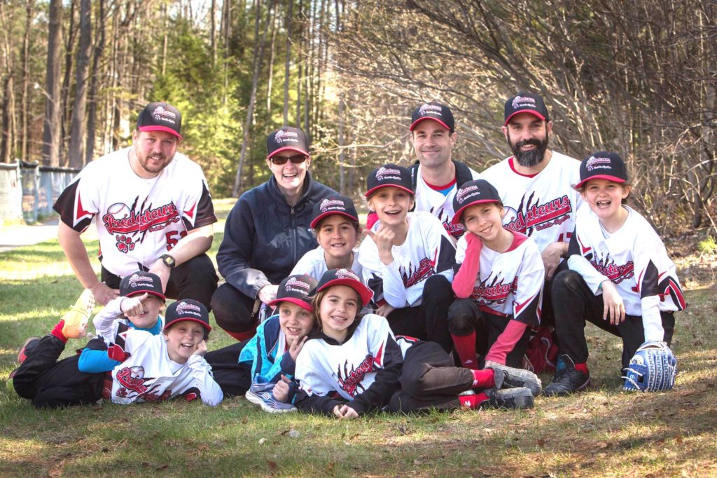 Tout un début de saison au baseball mineur!