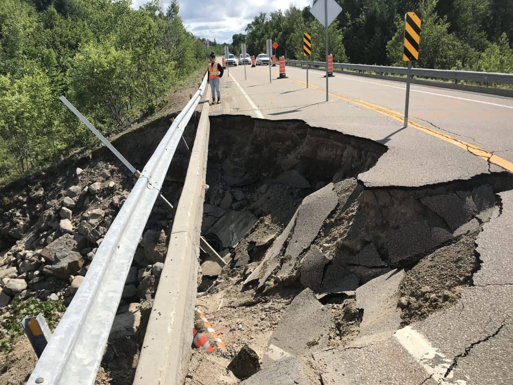 Réouverture prochaine du chemin du Nordet, annonce le MTQ