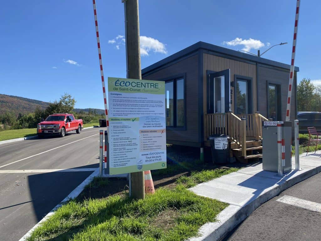 Saint-Donat inaugure son nouvel écocentre