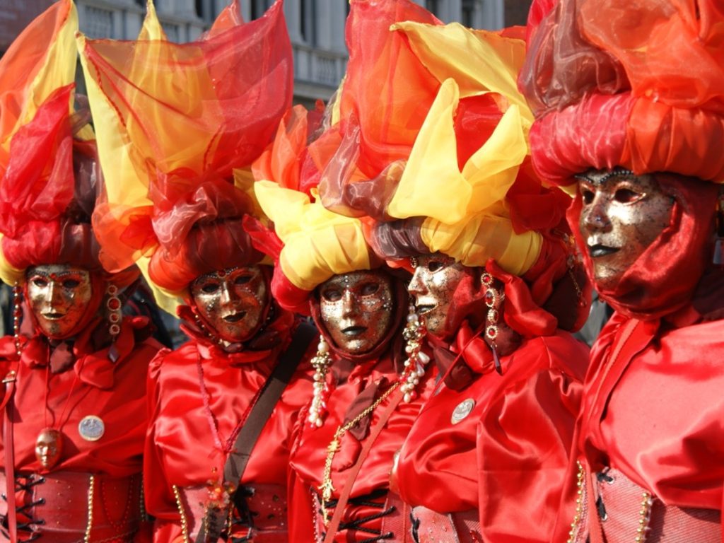 Le Carnaval de Venise (Italie)