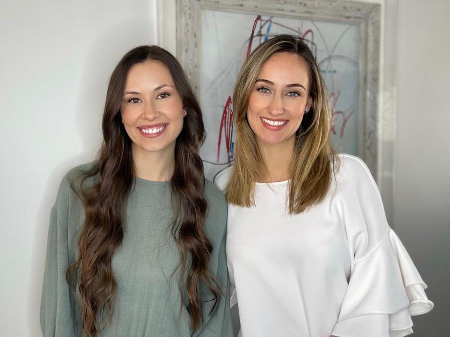 Stéphanie Rochon and Laurie Gauthier, co-founders of Belov, which plans to launch its product line at the end of the summer.  (Courtesy photo)