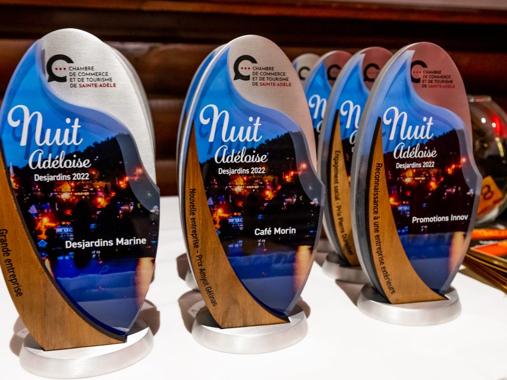 Les gagnants de la 35e édition du Gala de la Nuit Adéloise