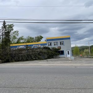 L’orage a causé beaucoup de pertes et d’achalandage dans les commerces, notamment sur la 117 à Sainte-Agathe. (Photo:L’info du Nord-Marilou Séguin)