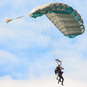 Une belle expérience dans le ciel pour André Larouche. (Photo gracieuseté Luc Vallières)