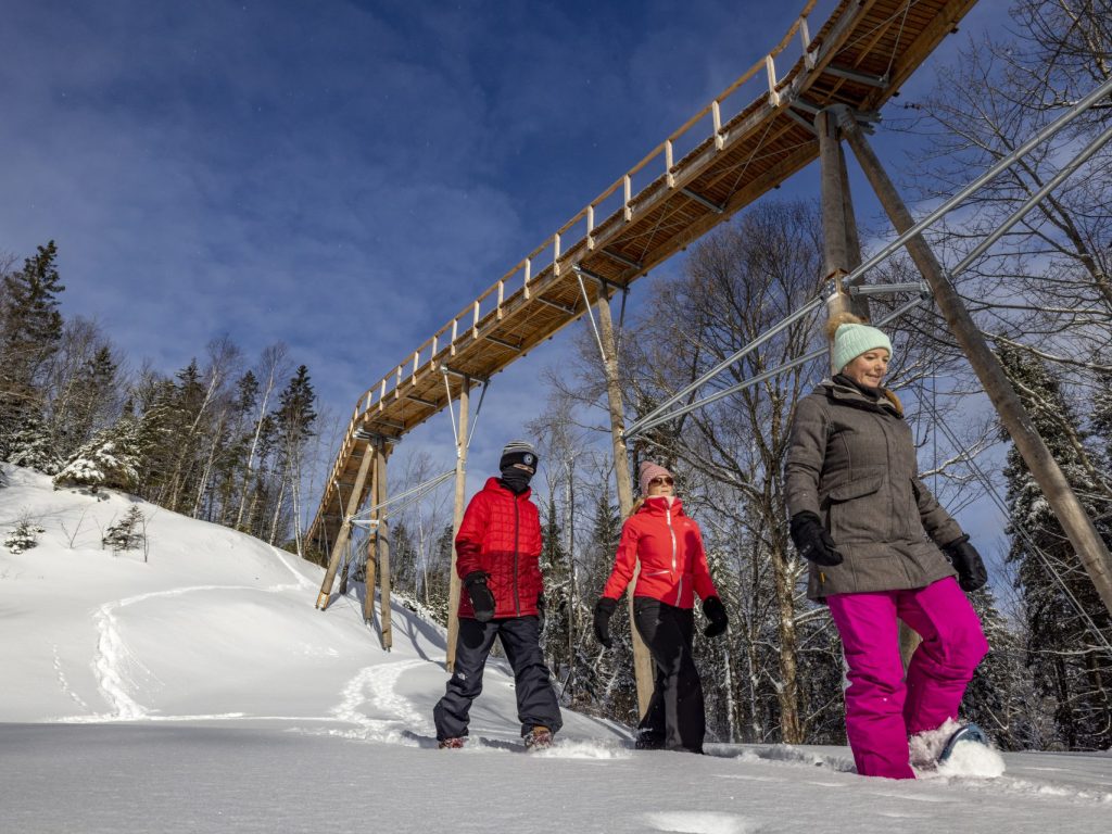 Le Sentier des cimes Laurentides dévoile la carte des sentiers