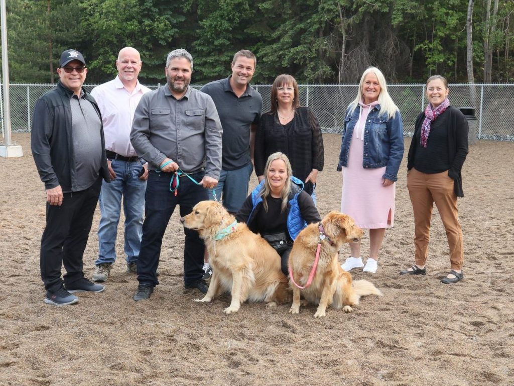 Un nouveau parc à chiens à Sainte-Agathe-des-Monts
