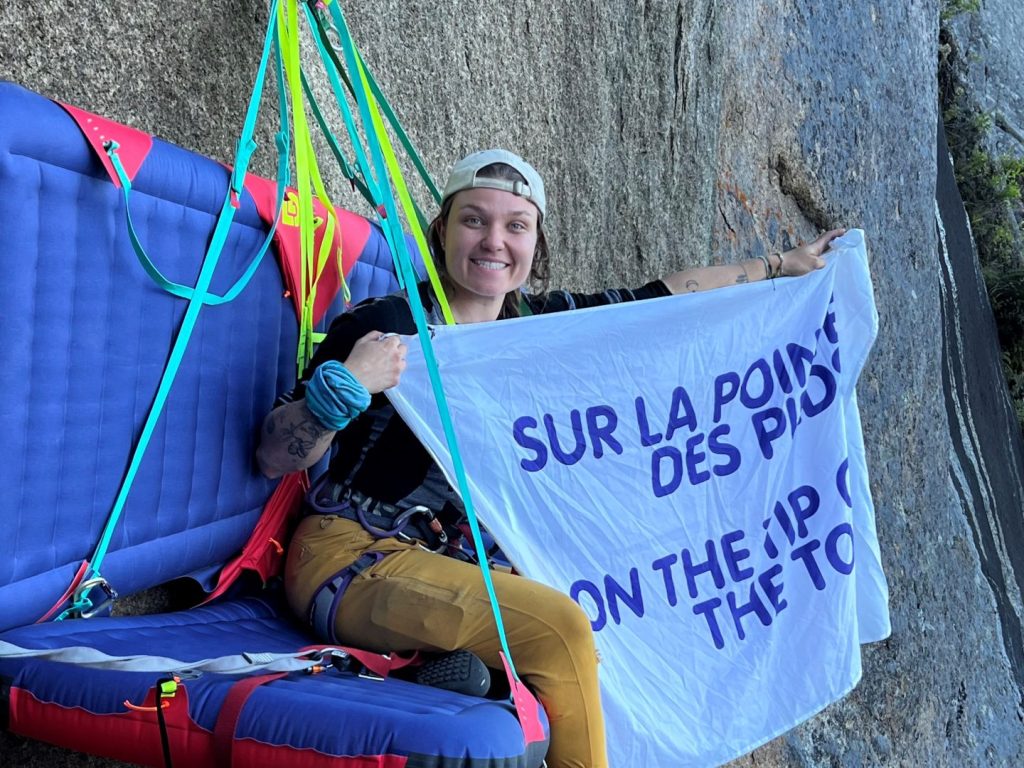 Le grimpeur Paul Laperrière partage sa passion