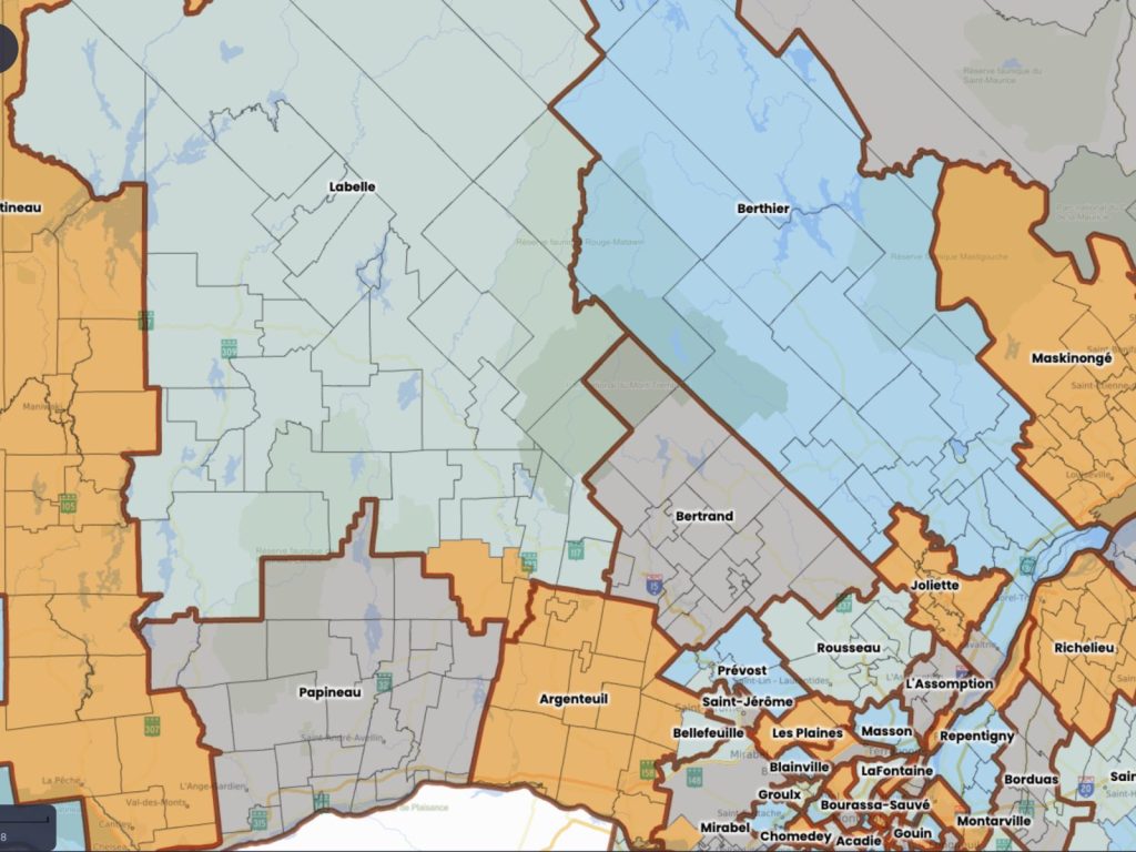 Les délimitations de la circonscription électorale de Labelle devraient changer