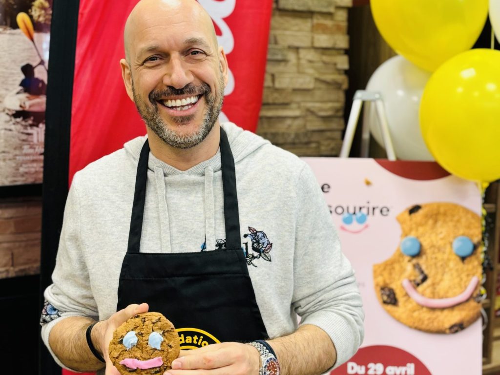 Martin Matte lance la semaine des Biscuits sourire dans les Laurentides