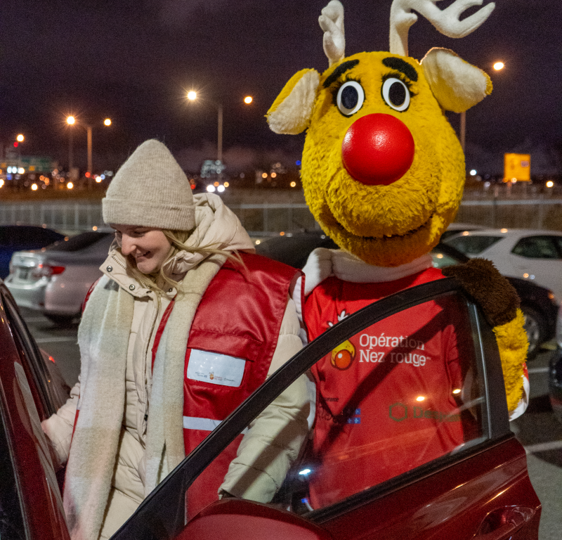 L’Opération Nez rouge lance sa 41e campagne de raccompagnement pour les Fêtes