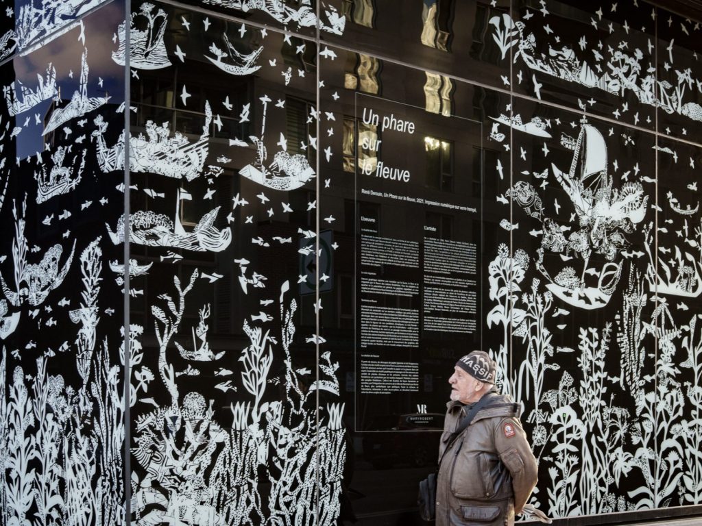 René Derouin et la Flore laurentienne à Griffintown